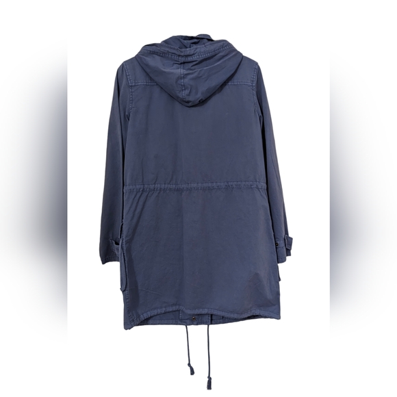 Joe Boxer Light Canvas Jacket Dusty Blue Size Small US - Picture 2 of 4